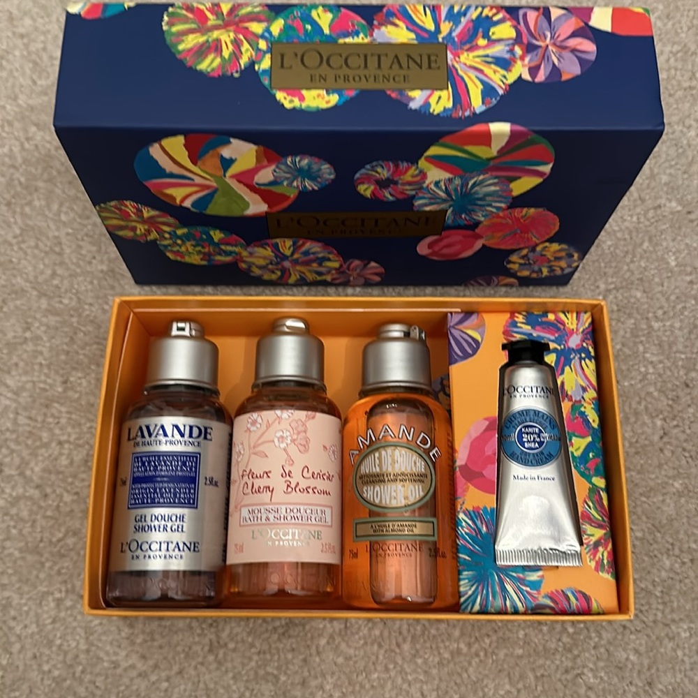 New L’Occitane En Provence gift set.